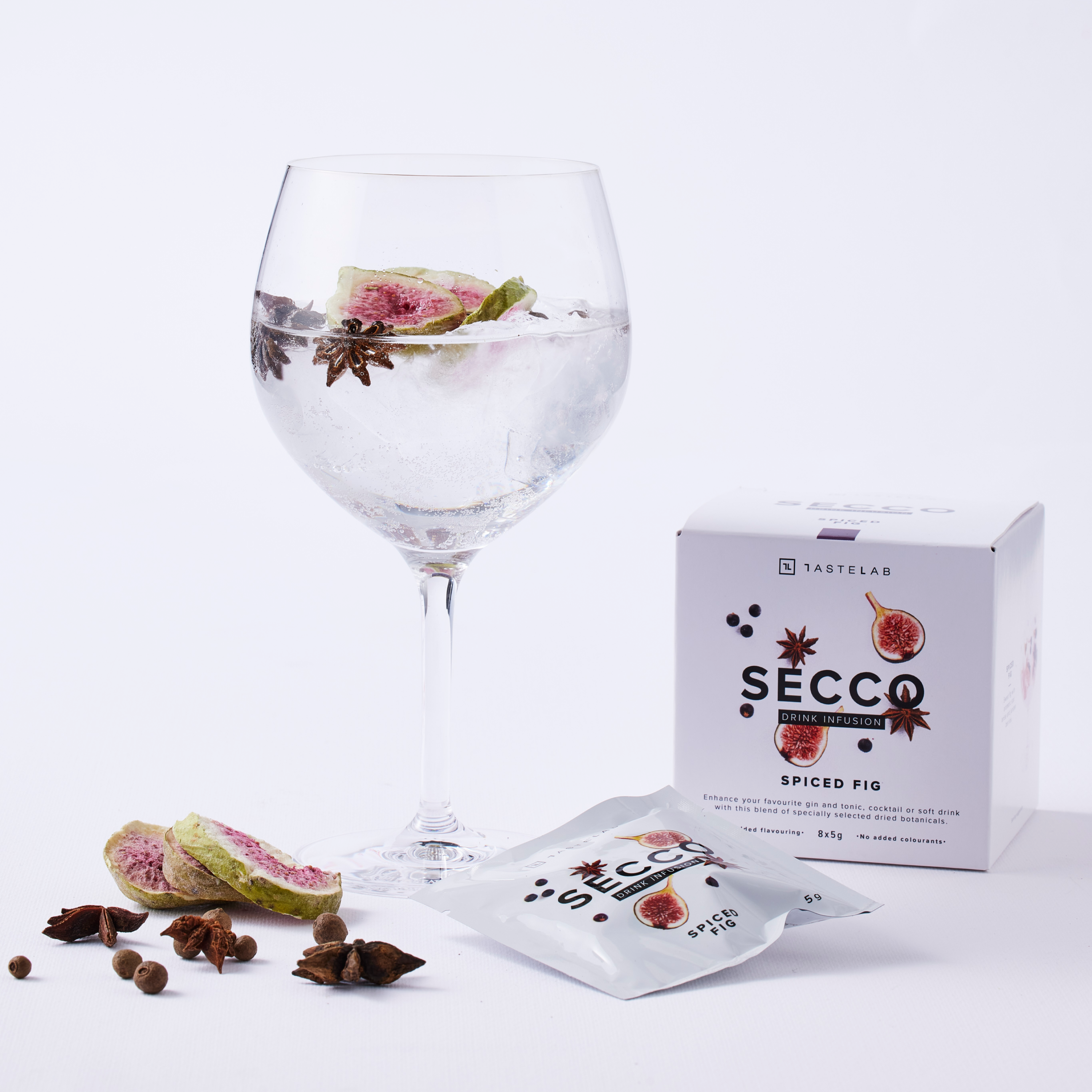 Spiced Fig Drink Infusion for Cocktails & Mocktails