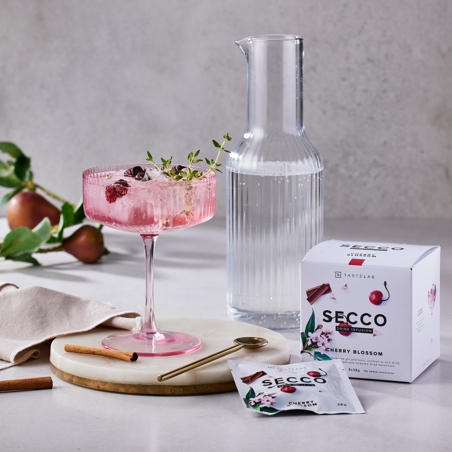 Cherry Blossom Drink Infusion for Cocktails & Mocktails