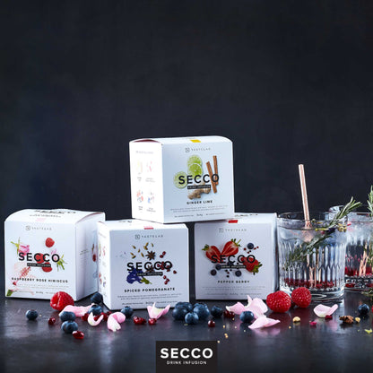 All the Secco Drink infusion flavours