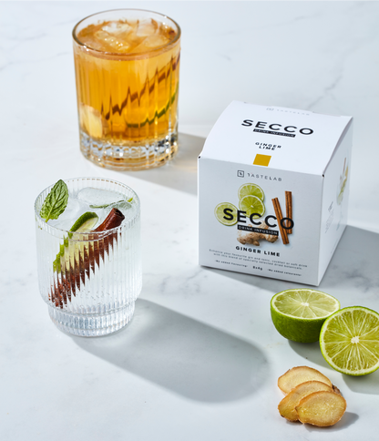 Hot Toddy with Ginger Lime Secco