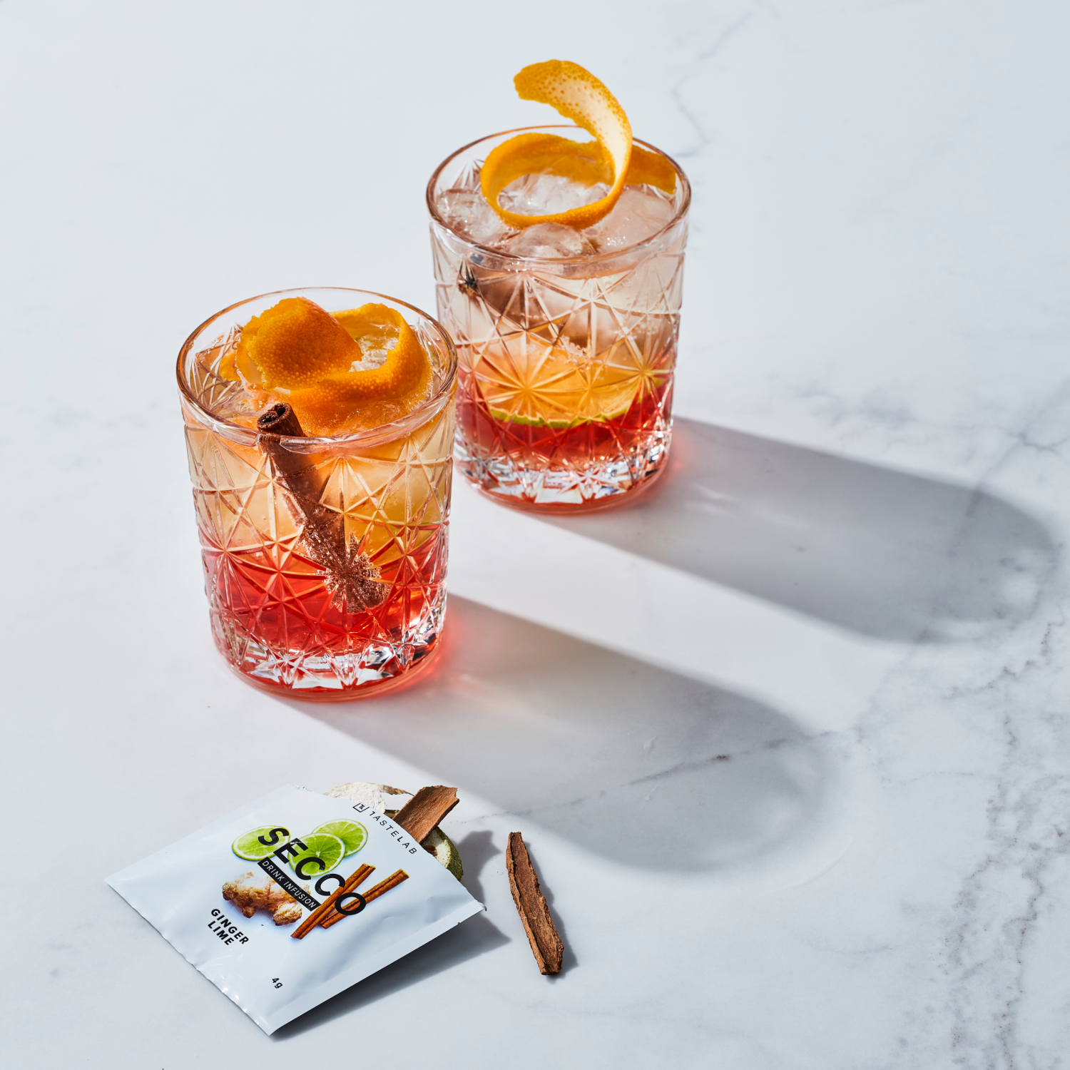 Ginger Lime Drink Infusion for Cocktails &amp; Mocktails