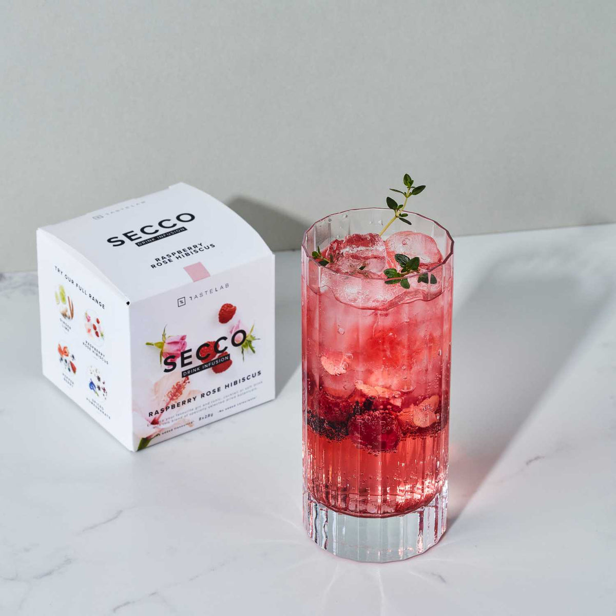 Secco Raspberry Rose Hibiscus Drink Infusion for Cocktail – Secco Drink ...