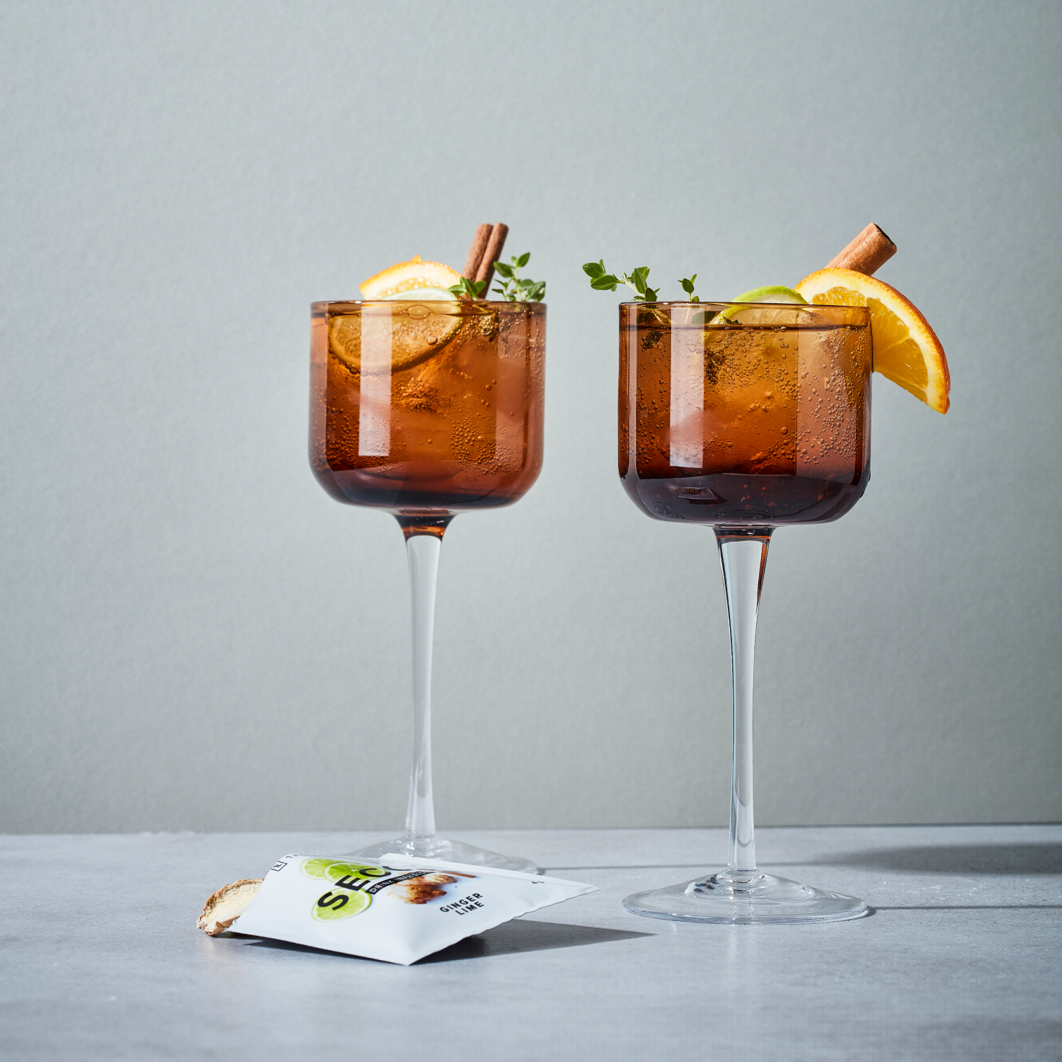 Ginger Lime Drink Infusion for Cocktails &amp; Mocktails